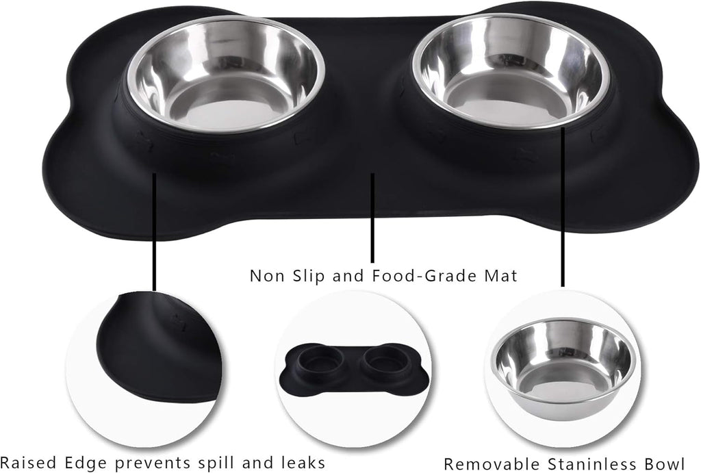 Anti-Overflow Pet Feeding Bowl