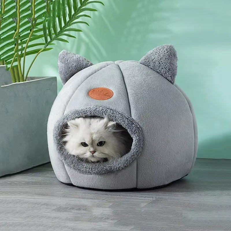 Warm Cat Cave House