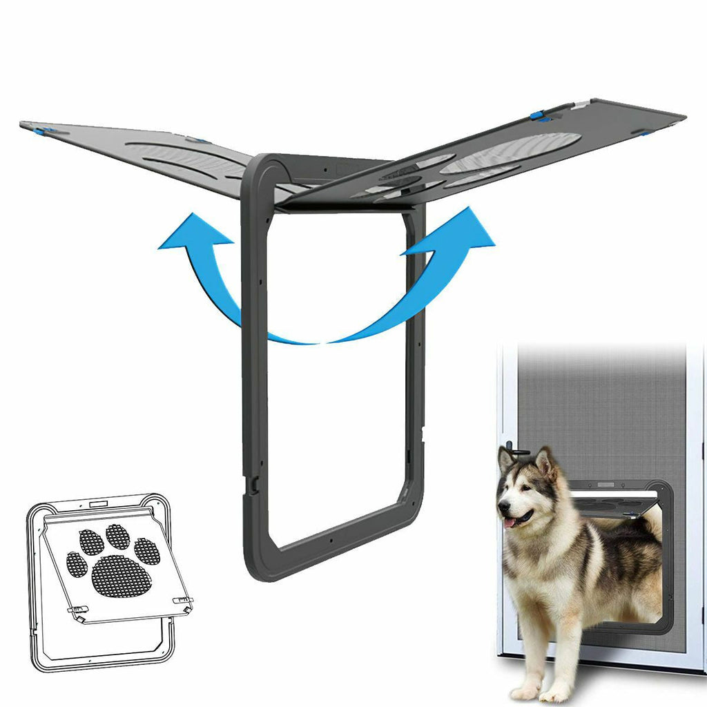 Pet Lockable Magnetic Screen Door