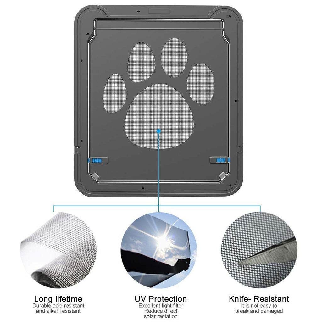 Pet Lockable Magnetic Screen Door
