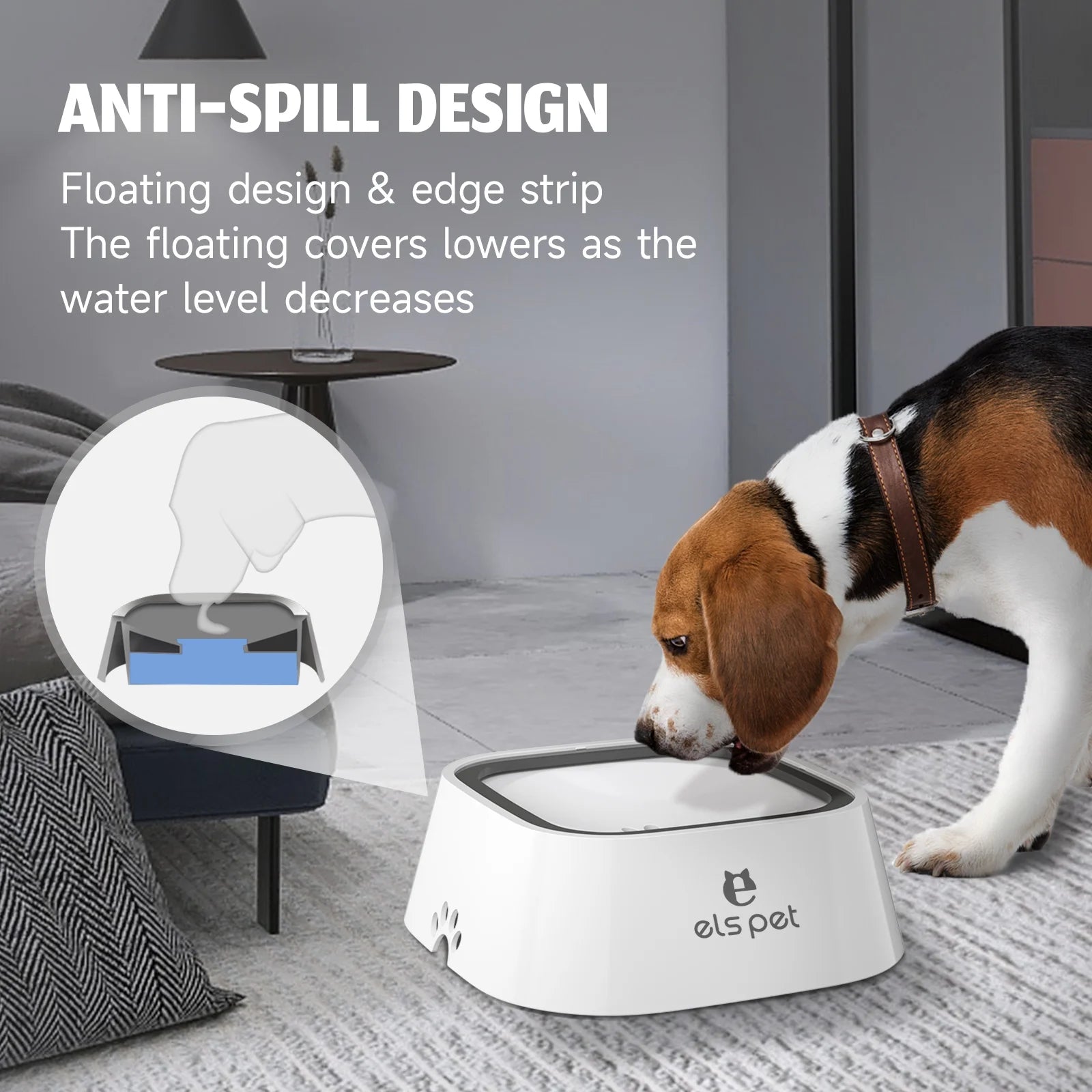 No Spill Pet Drinking Bowl