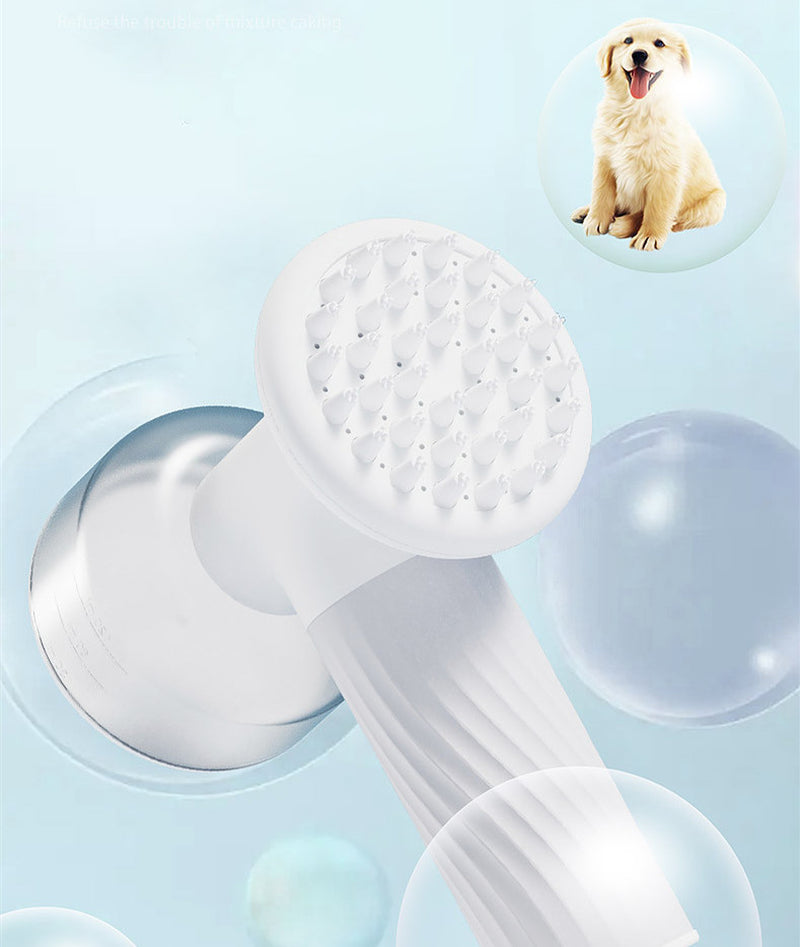 Pet Foaming Shampoo Brush