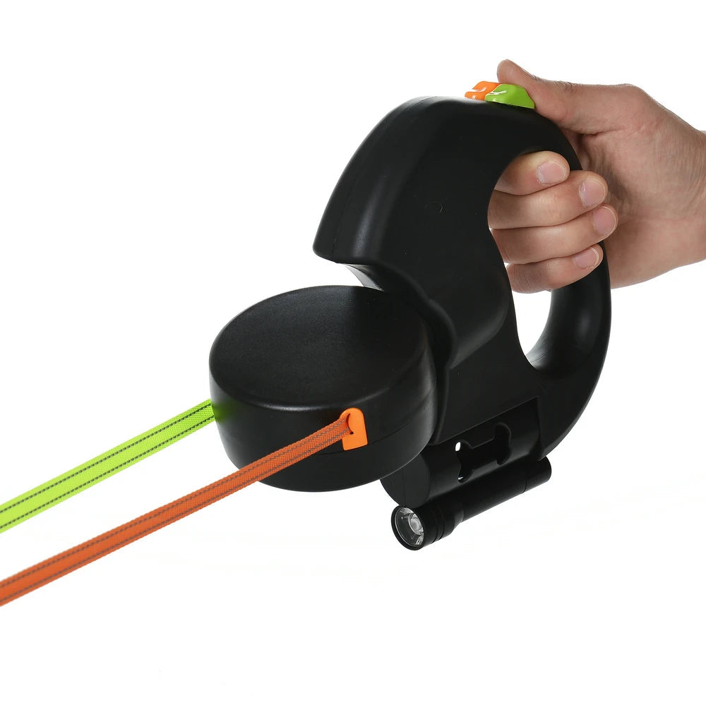 Retractable Dog Leash with Light