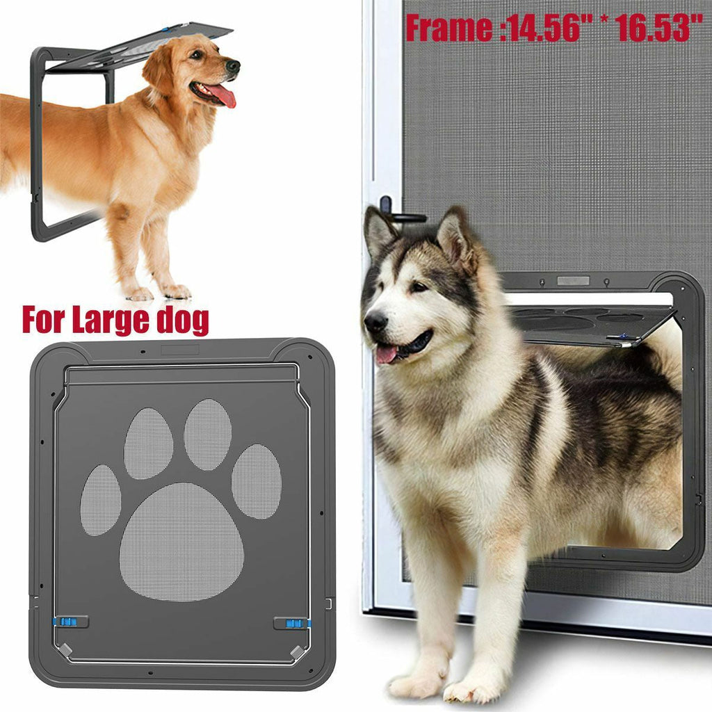Pet Lockable Magnetic Screen Door