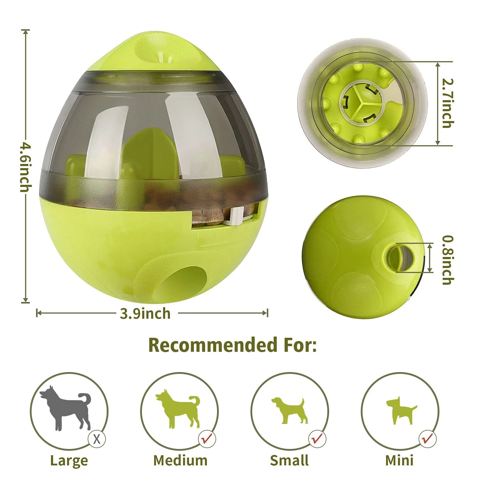 Interactive IQ Treat Toy