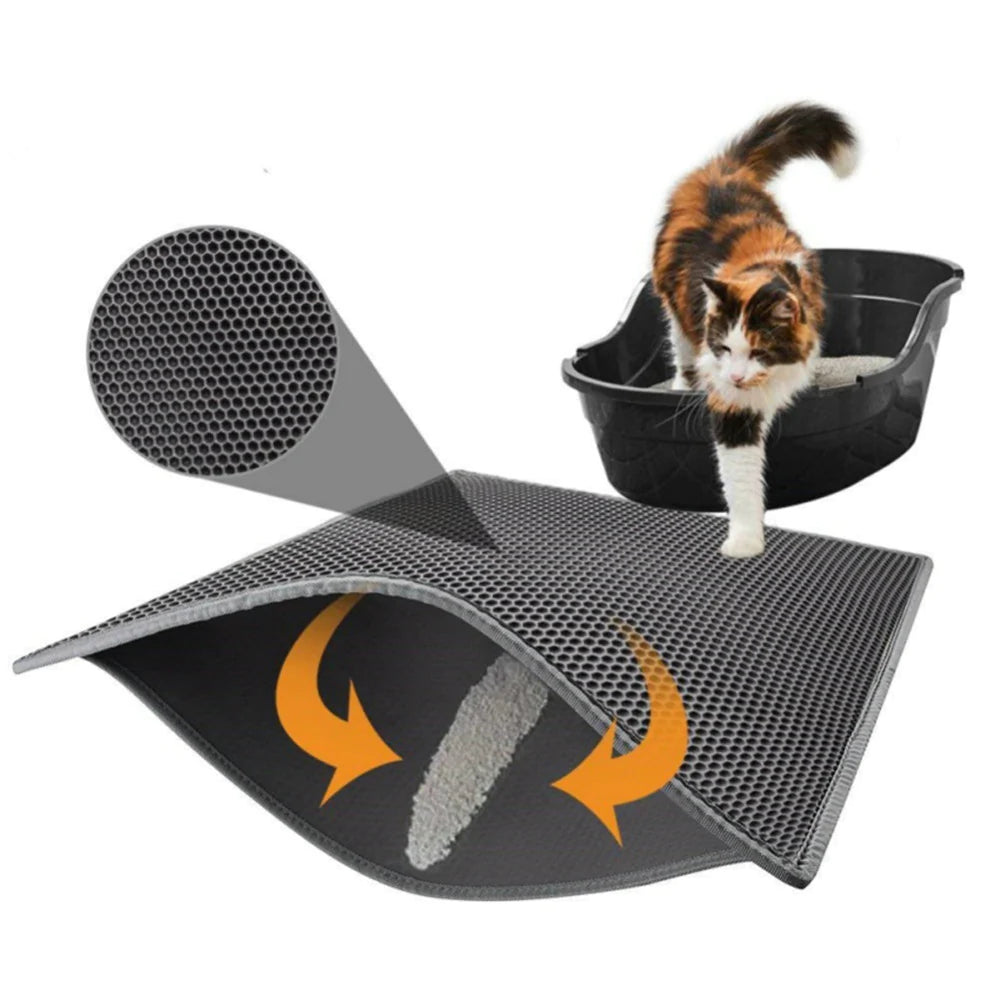 Double Layer Cat Litter Mat