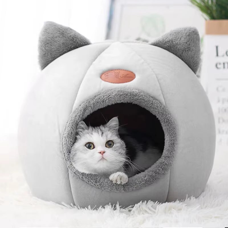 Warm Cat Cave House