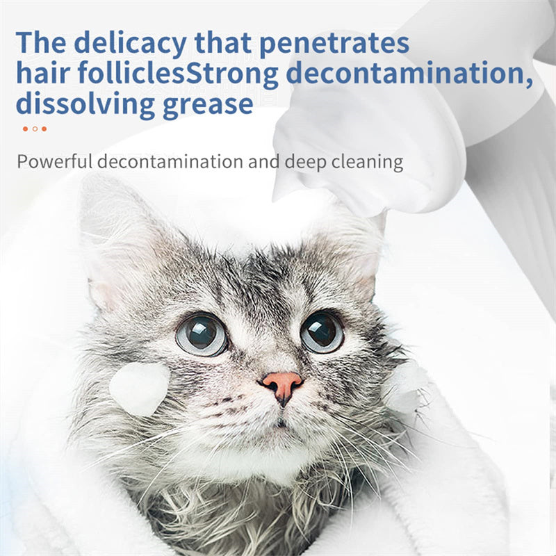 Pet Foaming Shampoo Brush