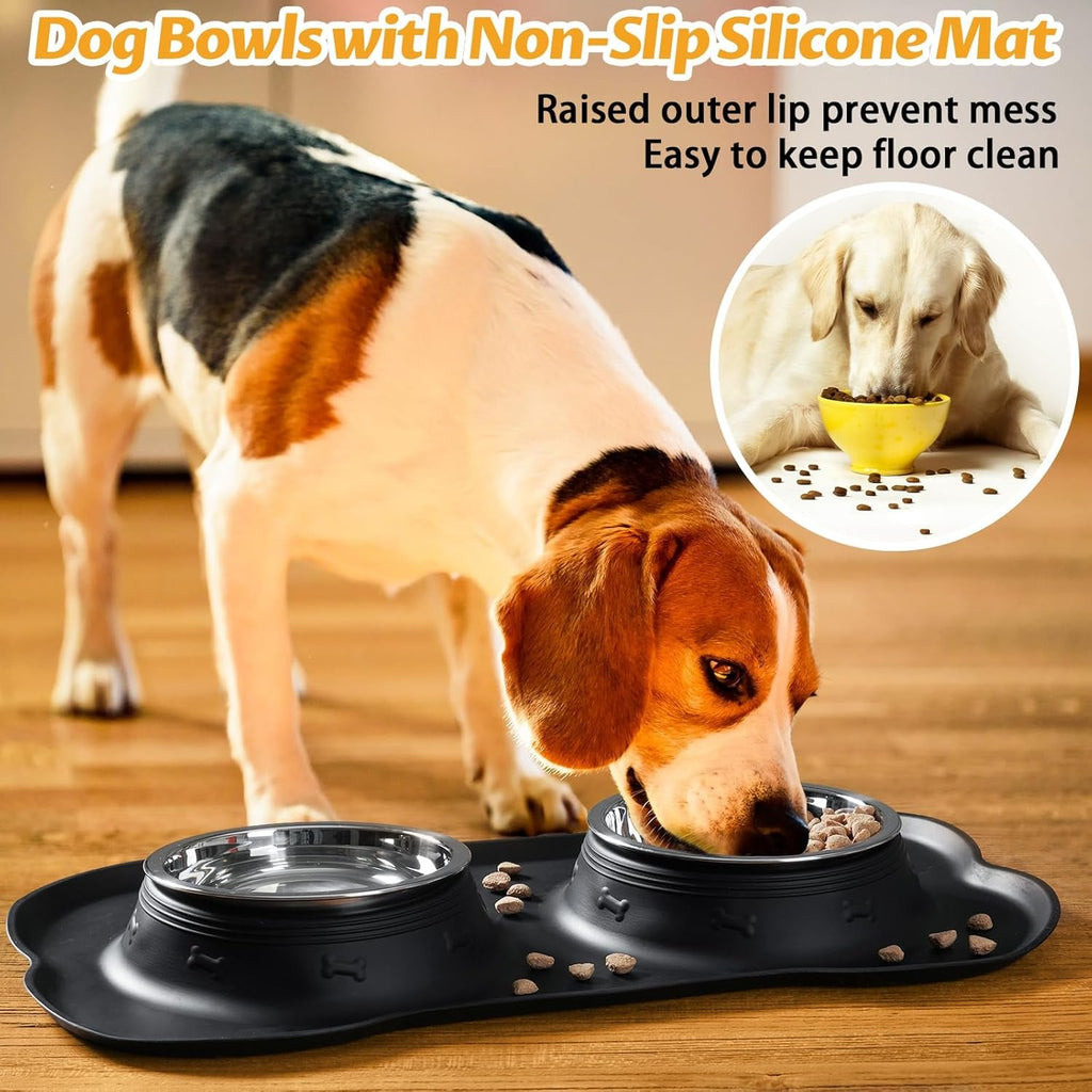 Anti-Overflow Pet Feeding Bowl
